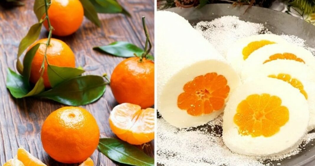 Новогодний десерт из мандаринов. Десерт с мандаринами в бутылке. Мандарины в снегу десерт. Мандарины в желе в бутылке сметанном рецепт. Мандарины в желе в бутылке сметанном рецепт.